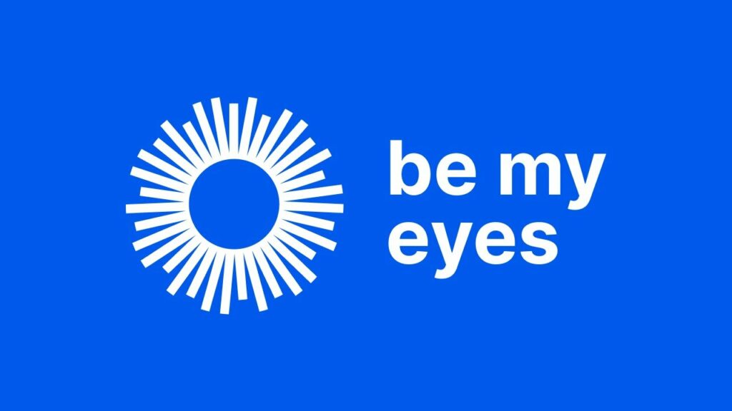 Image is the Be My Eyes logo