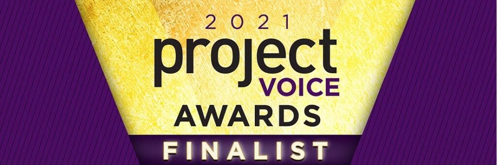 RealSAM named as Finalist in Project Voice Awards 2021