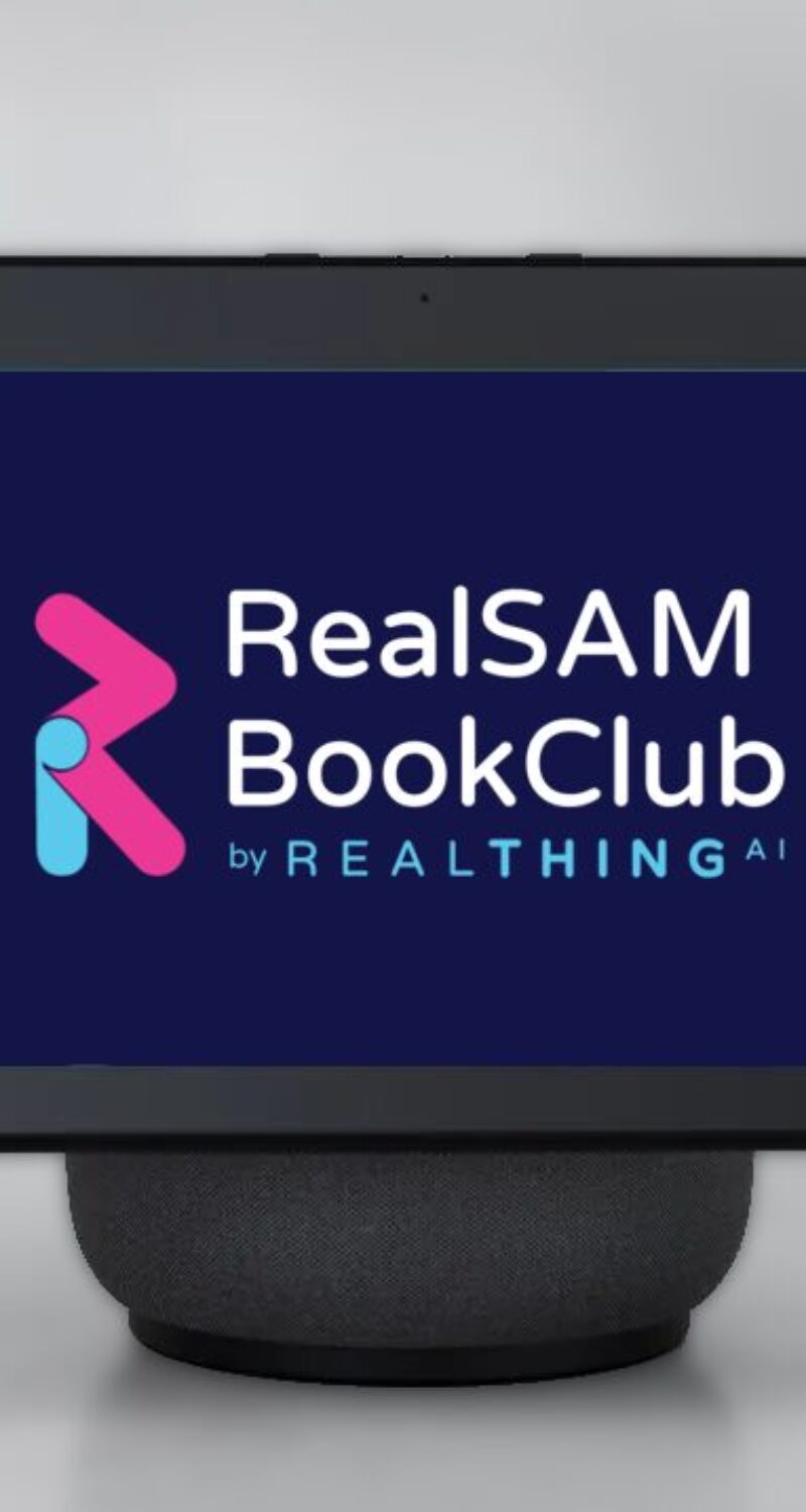 RealSam Book Club in alexa device